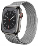 Rihmad Crong, Milano Steel Apple Watch 42/44 mm, h&otilde;be v.
