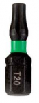 L&ouml;&ouml;kkruvikeeraja otsikud Bahco 66IM/T20C-2P, T20, 25 mm, 1/4", &Oslash;3.86 mm