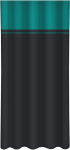 &Ouml;&ouml;kardin ZMH-141, grafiit v./tume t&uuml;rkiissinine v., 160 cm x 250 cm
