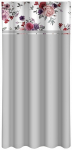 &Ouml;&ouml;kardin ZMK-045, valge v./hall v./roosa v., 160 cm x 250 cm