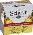 M&auml;rg koeratoit Schesir Nature, kanaliha/ananass, 0.15 kg