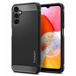 Telefoni &uuml;mbris Spigen Rugged Armor, Samsung Galaxy A14 4G, must v.