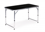Matkalaud ModernHome, must v., 120 cm x 60 cm x 60 - 70 cm