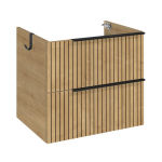 Seina vannitoakapp Masterjero Lamello, pruun, 44.9 cm x 60 cm x 53 cm