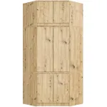 Riidekapp Akord Furniture Factory S100, tamm v., 100 cm x 50 cm x 235 cm