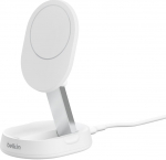 Juhtmevaba induktiivne laadija Belkin BoostCharge, Magnetic/1 x USB Type C, valge v., 15 W