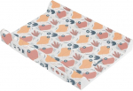 Arendav matt Sensillo Safety System Garden Flowers, 70 cm x 50 cm, valge v./punane v./kollane v.