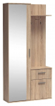 Esiku kapp Lux, pruun v., 30 cm x 97 cm x 195 cm