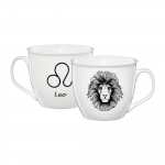 Tass Ambition Zodiac Leo, valge v./must v., 0.55 l