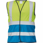 Vest universaalne Cerva Lynx Duo HV, sinine/kollane, S suurus