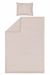 Voodipesukomplekt Fanni K Ruut, valge v., 50 x 60 cm, 150 x 210 cm