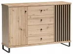 Kummut Moderno, pruun v., 85.4 cm x 40.6 cm x 142.1 cm