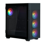 Arvuti korpus Zalman S5 NEO, must v.