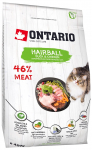 Kuiv kassitoit Ontario Hairball, pardiliha, 0.4 kg