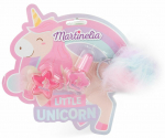 Kosmeetikakomplekt t&uuml;drukutele Martinelia Little Unicorn With a Pendant