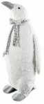 J&otilde;uludekoratsioon, "Pingviin", 28 cm, valge v./hall v.
