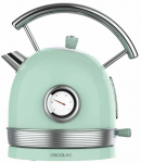 Elektriline veekeetja Cecotec Thermosense 420 Vintage, 1.8 l, roheline v.