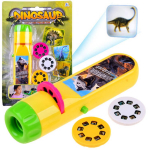 Projektor Dinosaur, 14 cm, universaalne, kollane