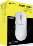Juhtmevaba m&auml;nguhiir Corsair Sabre v2 Pro Ultralight (CH-931G001-WW), 2.4ghz wireless / usb, valge v.