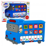 M&auml;nguklaver, buss Lean Toys Funny, 18 cm, sinine