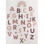 Vaip sise Ayyildiz Coco Alphabet, oranž v./beež v., 170 cm x 120 cm