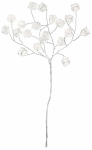 Kunstoks Home4you Shine, valge v., 16 cm