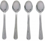 Lusikas Kitchen&GO, roostevaba teras, h&otilde;be v., 4 tk, 17 cm