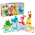 Konstruktor LEGO&reg; DUPLO&reg; Loomade ehitusm&auml;ng 10472, 94 tk
