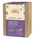 K&auml;tehoolduskomplekt Green Pharmacy Chamomile and Flax, 2 tk