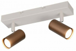 Valgusti lagi Reality Taryn R86852065, GU10, 2 x 5 W, pruun v.