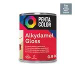 Emailv&auml;rv, universaalsed Pentacolor Alkydamel, l&auml;ikiv, 0.9 kg, hall v.