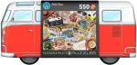 Pusle Eurographics Tin VW - Road Trips 8551-5576, 48 cm x 33 cm, 550 tk, mitmev&auml;rviline
