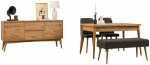S&ouml;&ouml;gitoa komplekt Kalune Design Vina 02 1053, antratsiit v./atlantic pine v.