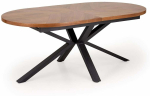 S&ouml;&ouml;gilaud pikendatav Jason, must v./p&auml;hklipuu v., 180 - 300 cm x 100 cm x 74 cm