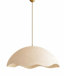 Valgusti lagi Opviq Chandelier BK325, E27, 1 x 40 W, kreemjasvalge v. / kuldne v., 50 x 25 cm