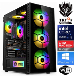 Statsionaarne arvuti Intop RM93598WH Intel Ultra 5 225F, DDR5 32 GB, SSD 250 GB, AMD Radeon RX 9060 XT 16 GB GDDR6, Windows 11 Home
