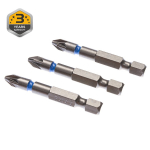 L&ouml;&ouml;kkruvikeeraja otsikud Forte Tools BT03C-50PZ2, PZ2, 50 mm