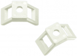 V&otilde;rgutoodete lisad Haupa 262164, 1.5 x 1 mm, 100 tk, valge