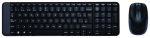 Juhtmevaba klaviatuuri ja hiire komplekt Logitech MK220, EN/RU, must v.