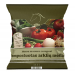 Hobuses&otilde;nnik k&ouml;&ouml;giviljadele, lilledele, idanditele Biohumus & Soil, graanulid, 10 l