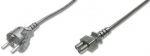 Juhe Assmann Schuko, IEC C5, 1.2 m