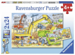 Pusle 2in1 Ravensburger Hard Work 078004, 26 cm x 18 cm, 48 tk, mitmev&auml;rviline