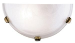 Valgusti plafoon Candellux Dora 11-38688, E27, 1 x 60 W, messing v.