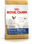 Kuiv koeratoit Royal Canin Bulldog French Puppy, kanaliha/sealiha, 3 kg