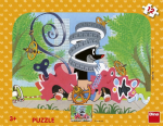 Pusle Dino he Little Mole 30309, 31 cm x 23 cm, 12 tk, mitmev&auml;rviline