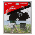 L&otilde;ikenuga Makita 4-Tooth D-66014, 25.5 cm, must v.