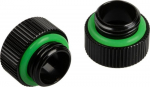 &Uuml;hendus BitsPower Touchaqua extension 1/4", must/roheline, 2 tk