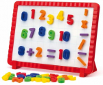 Numbritega magnettahvel Quercetti Magnetic Numbers, mitmev&auml;rviline