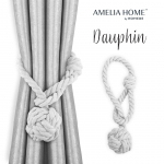 Kardinaaksessuaarid AmeliaHome Dauphin 10625765, 8 cm, valge, 2 tk