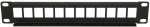 V&otilde;rgutoodete lisad Extralink 12 Port UTP 10" Modular PatchPanel, must v.